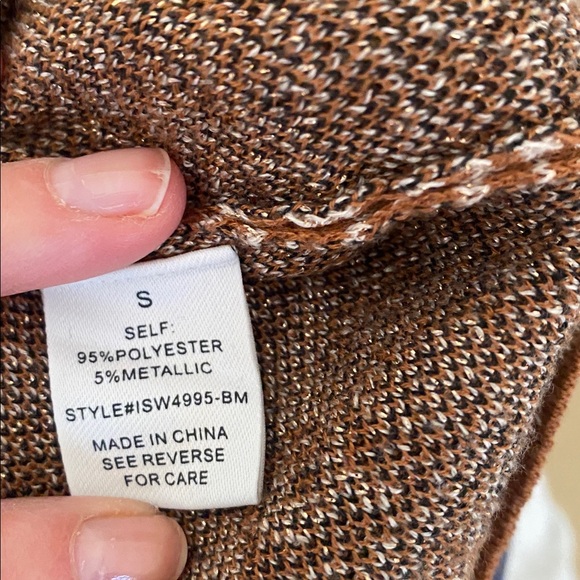 Bohme paisley mock turtleneck sweater - Picture 4 of 5